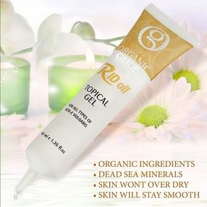 Organic Glide RID OFF Topical Gel.